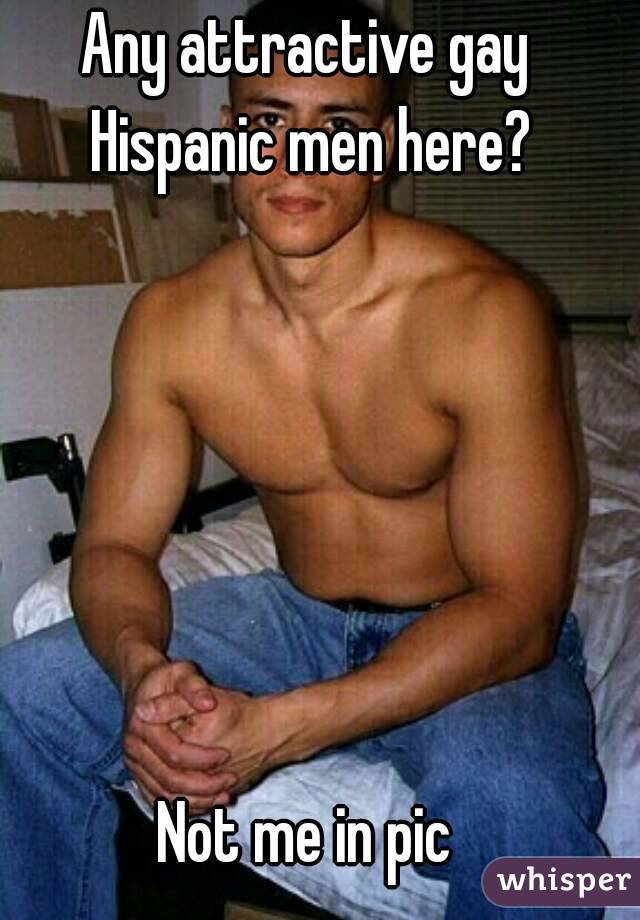 Any attractive gay Hispanic men here?






Not me in pic