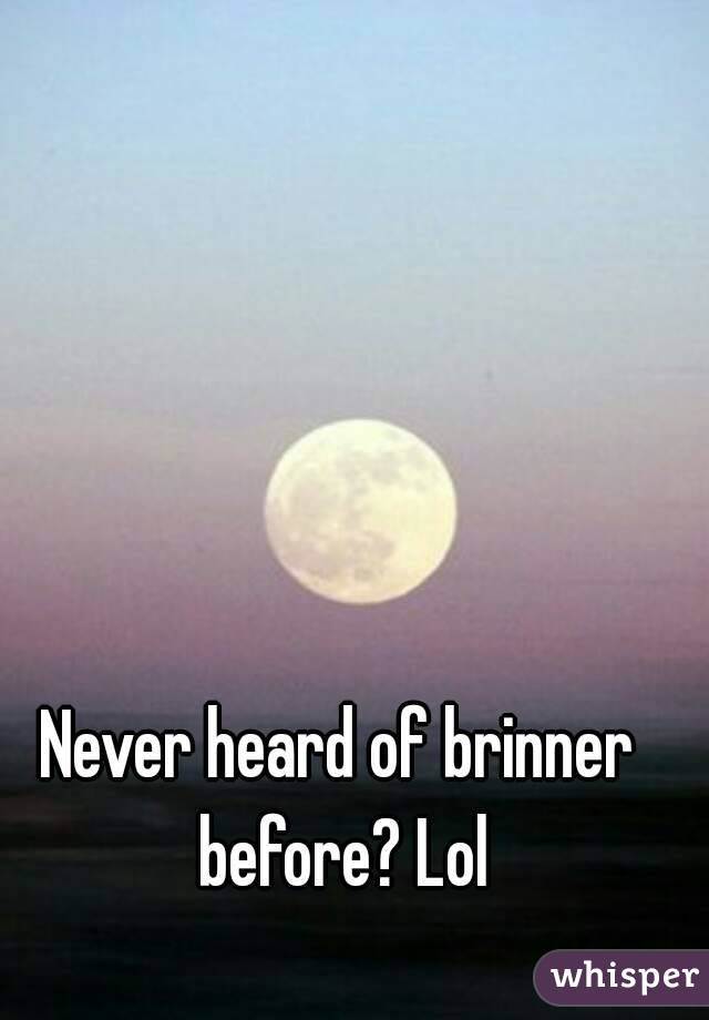 Never heard of brinner before? Lol