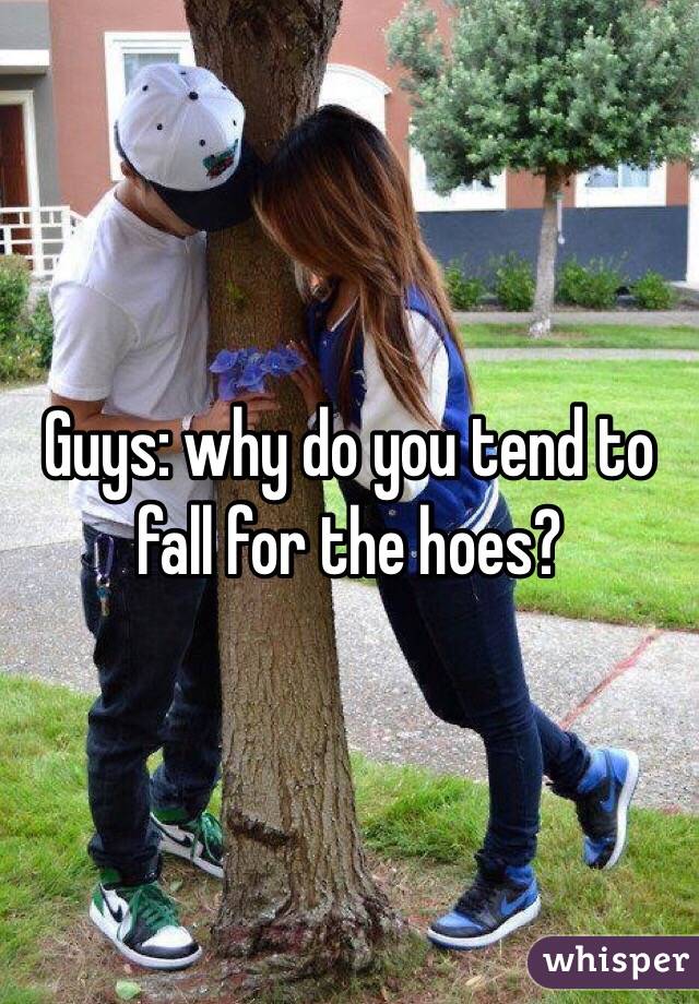 Guys: why do you tend to fall for the hoes?