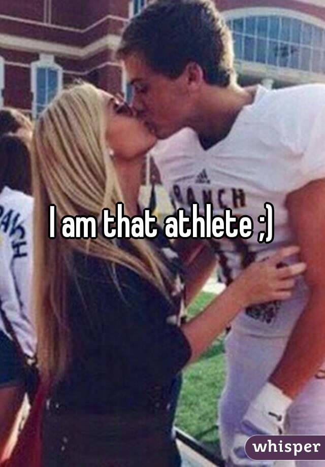 I am that athlete ;)
