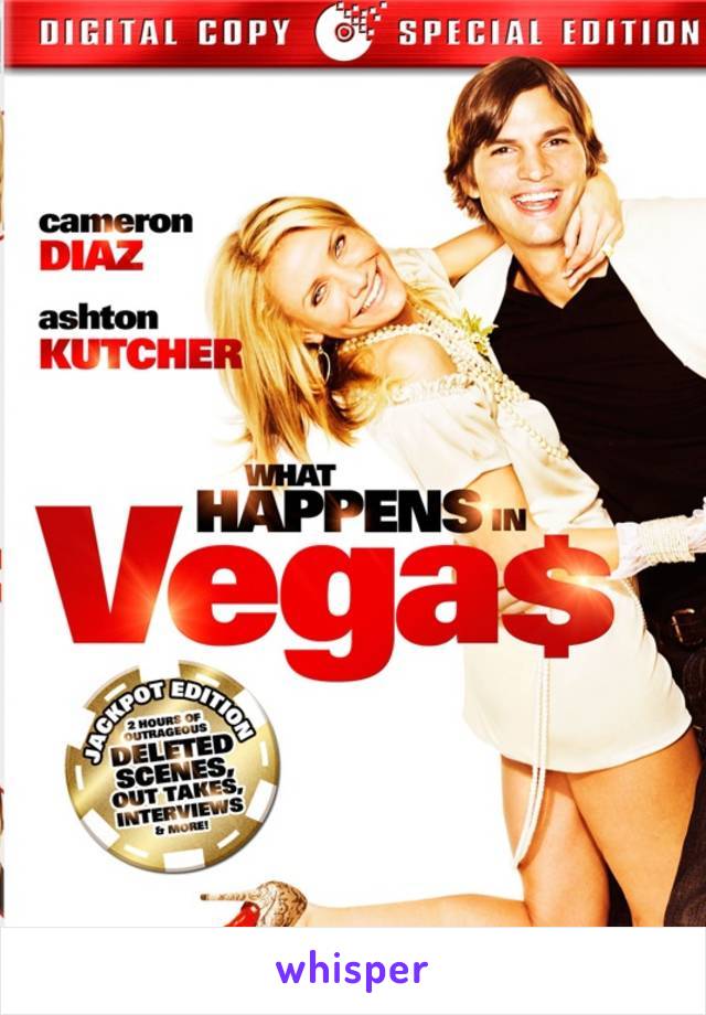 Omg! What Happens In Vegas the movie, only cuter!! 😍