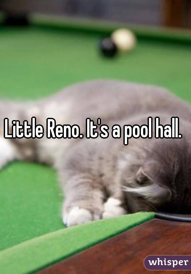 Little Reno. It's a pool hall. 