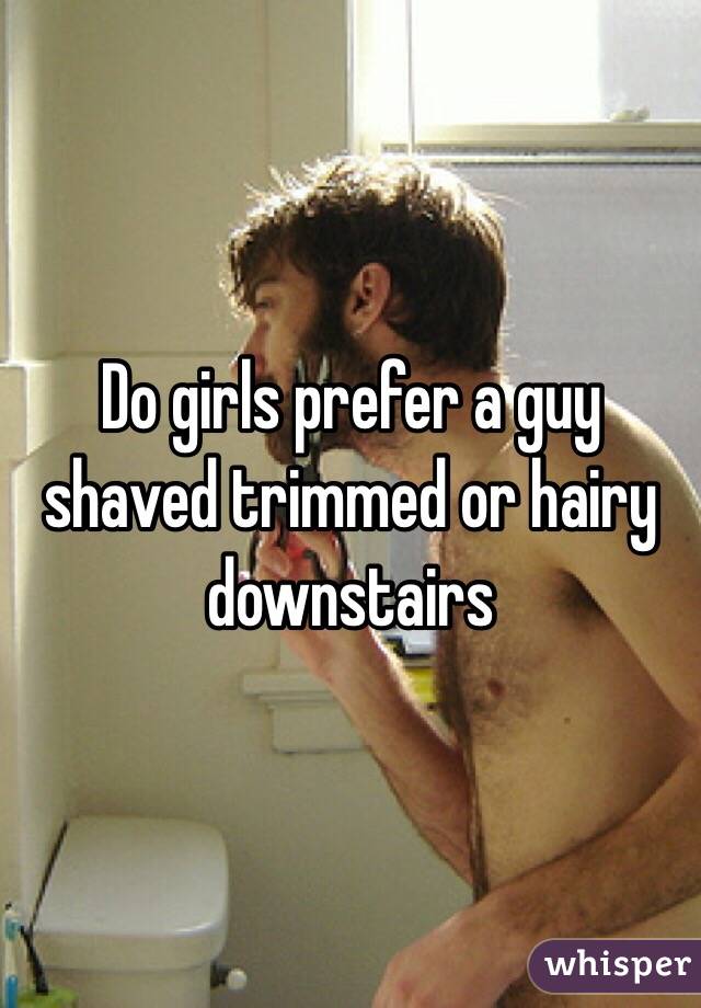 Do Men Prefer Shaved Or Hairy 87