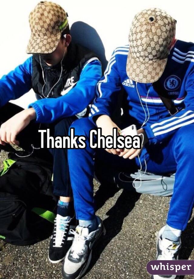 Thanks Chelsea 