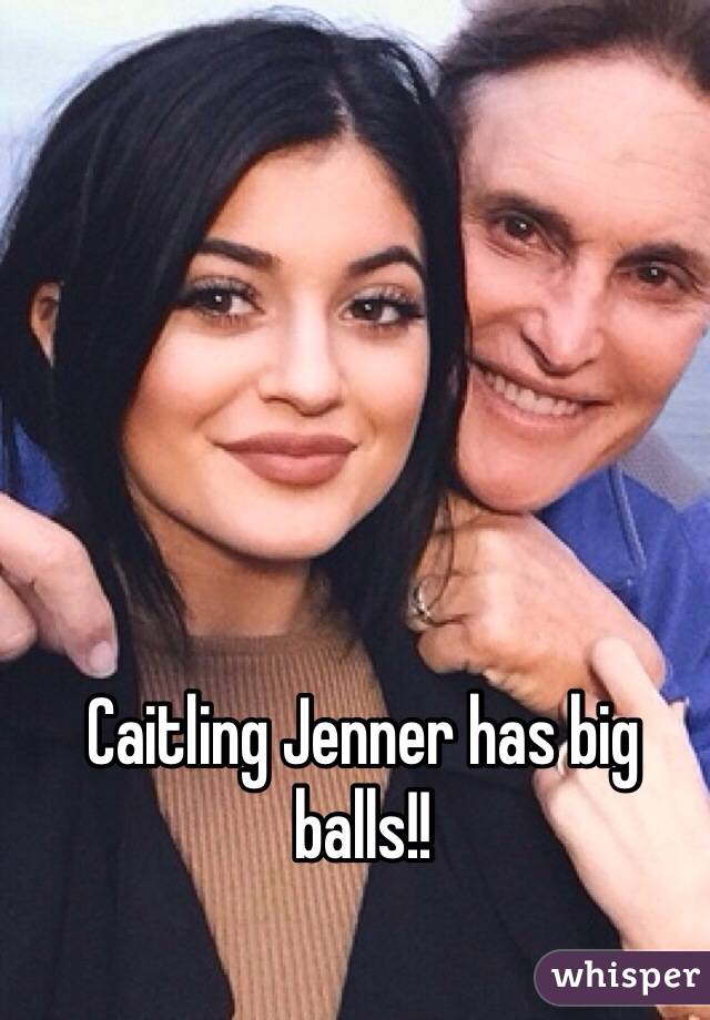 Caitling Jenner Has Big Balls 7733