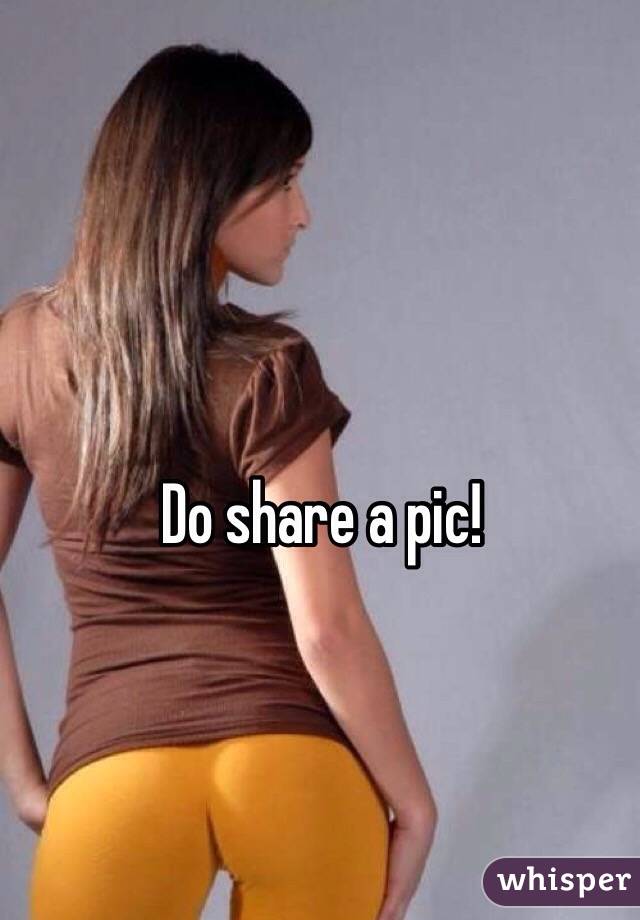 Do share a pic!