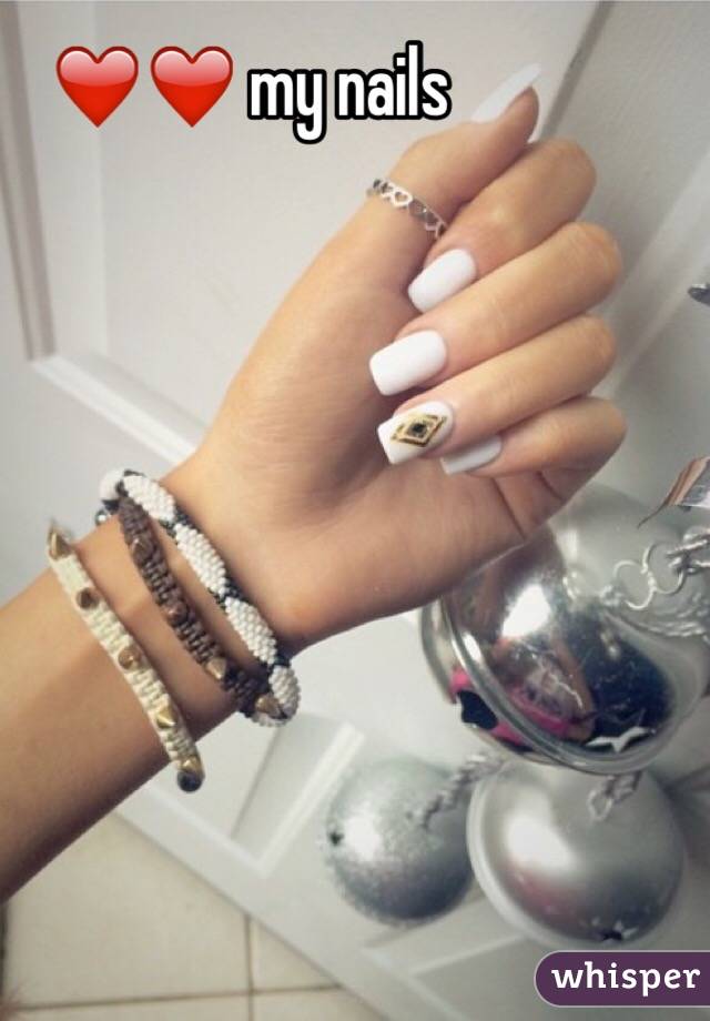 ❤️❤️ my nails 