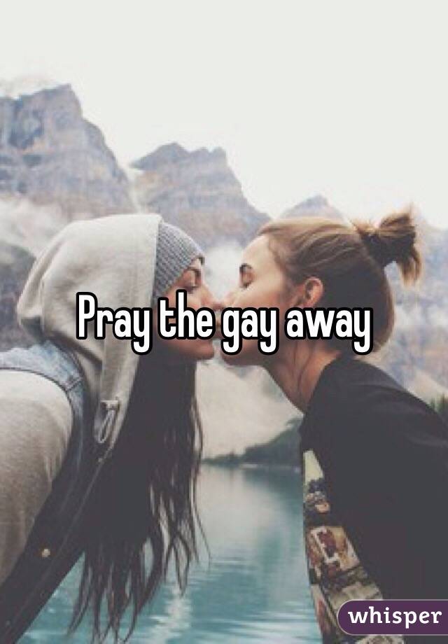 Pray the gay away 