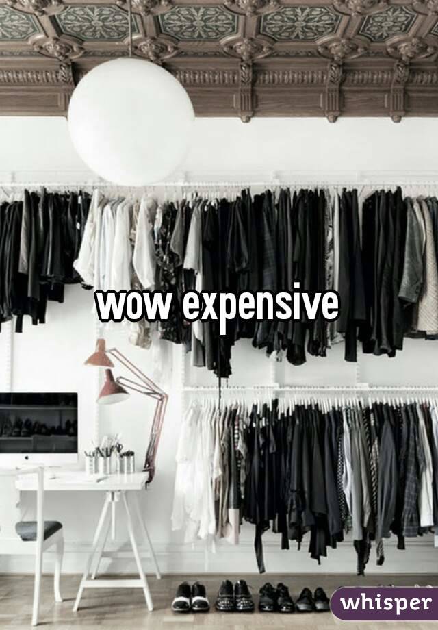 wow expensive