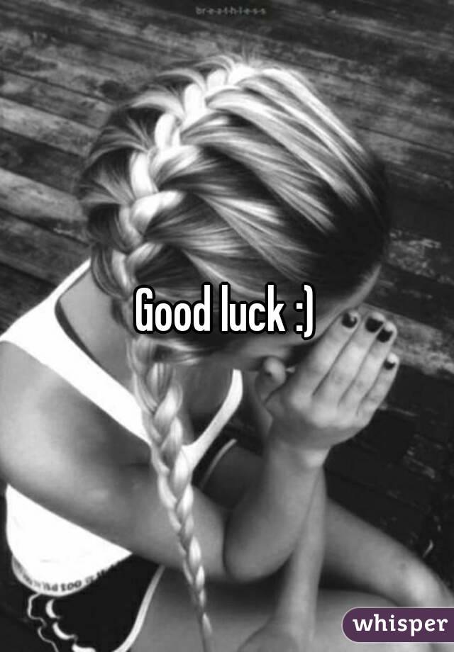 Good luck :)