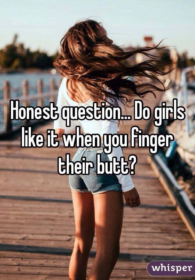 Girl Finger Guys Ass