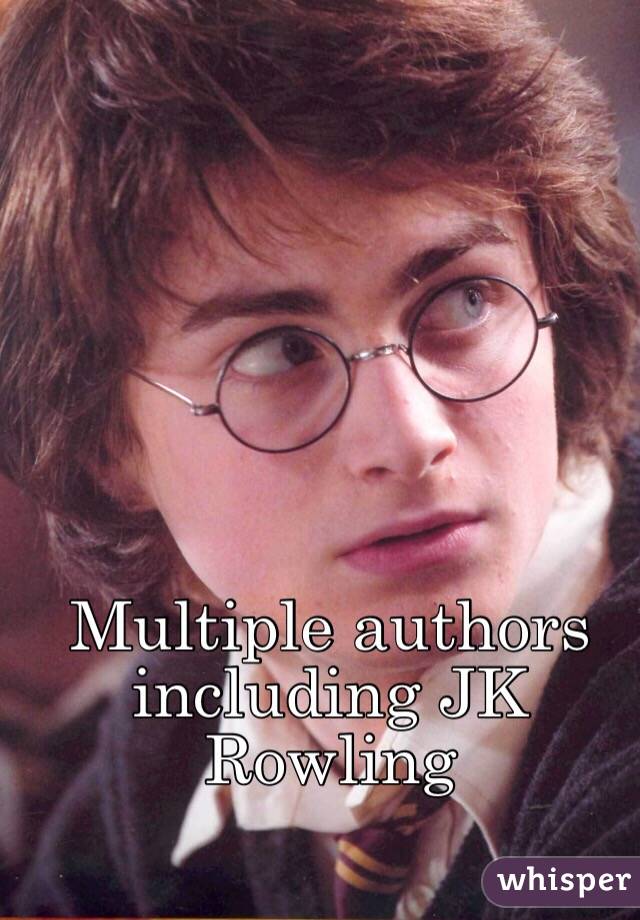 Multiple authors including JK Rowling