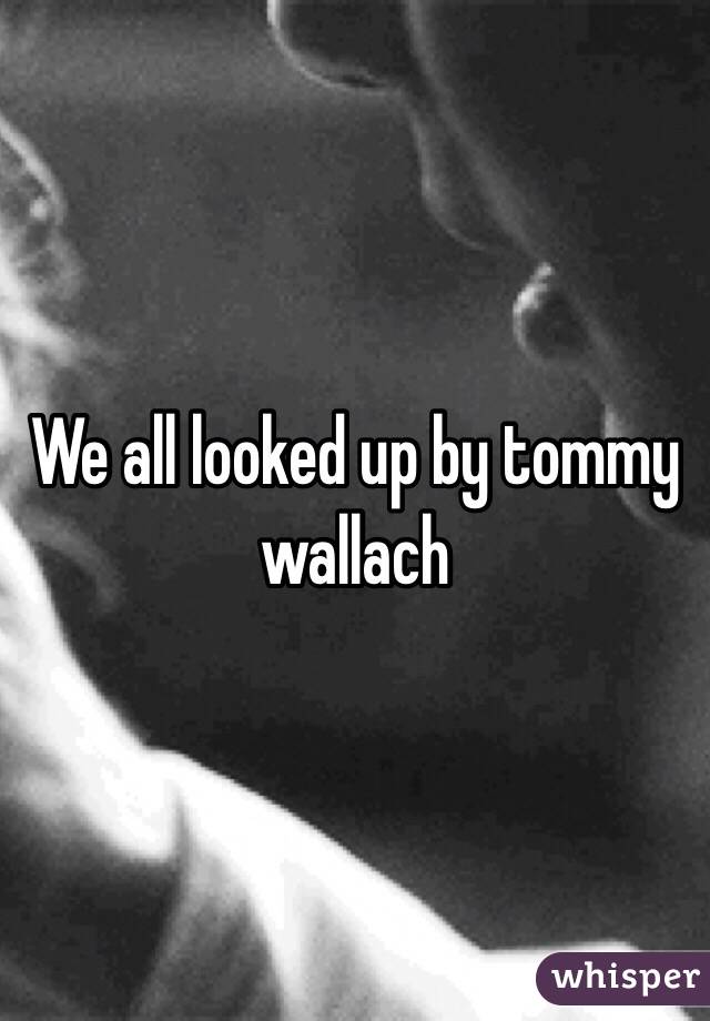 We all looked up by tommy wallach