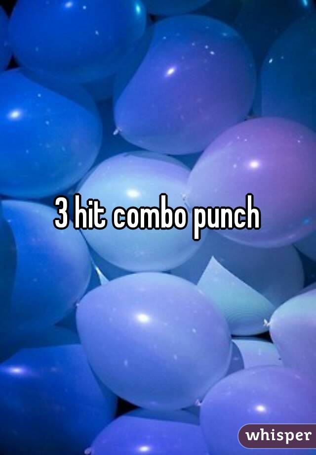 3 hit combo punch