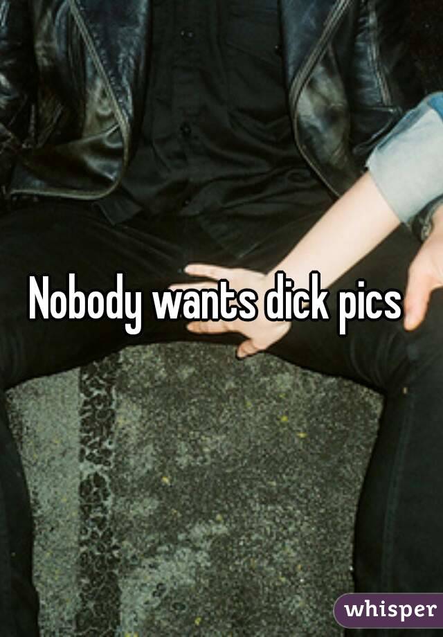 Nobody wants dick pics 