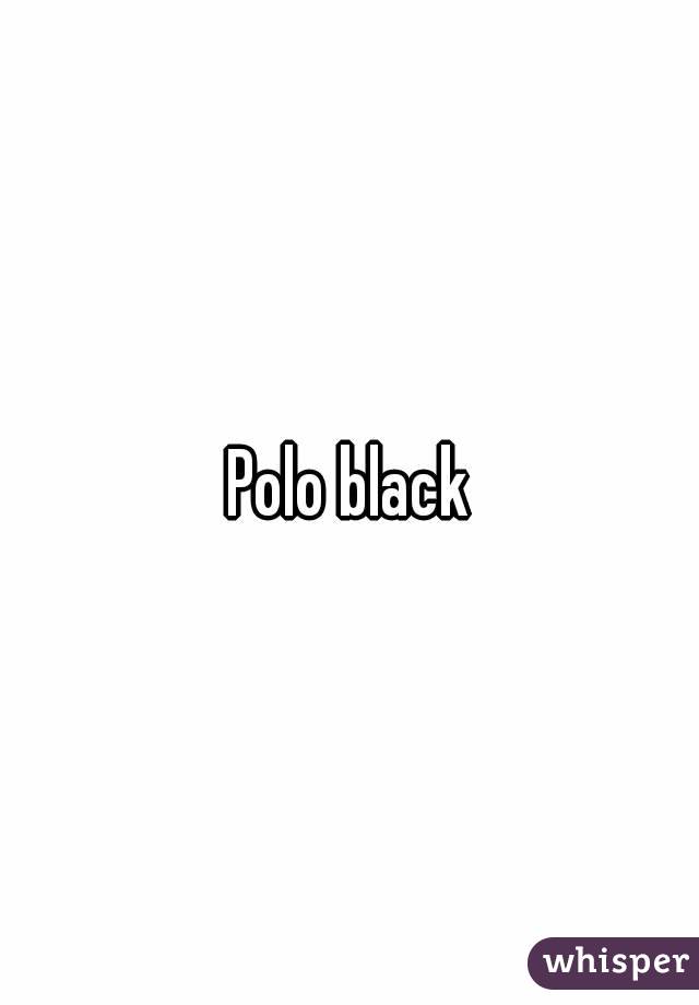 Polo black