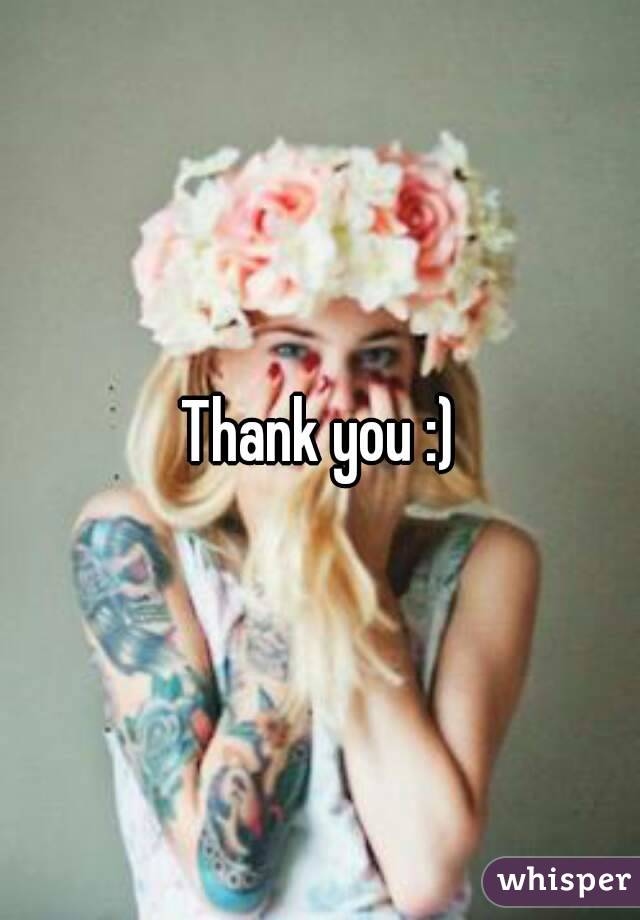 Thank you :)