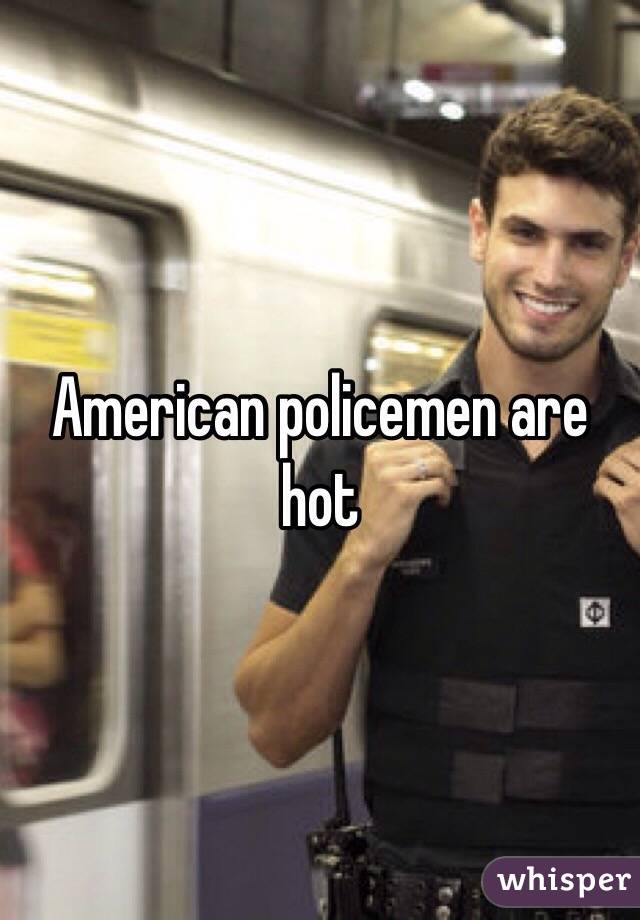 American policemen are hot