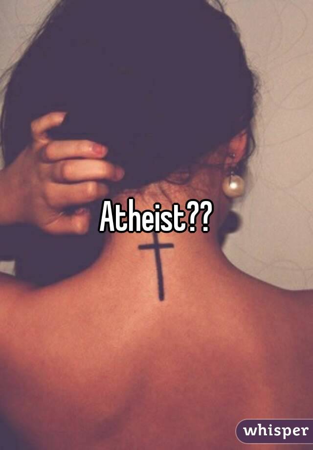 Atheist??