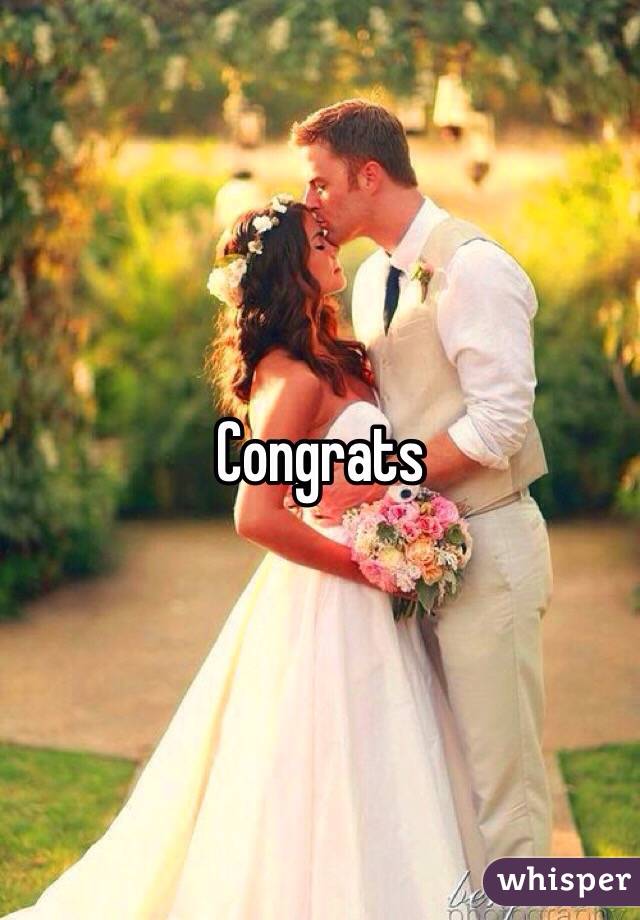 Congrats 