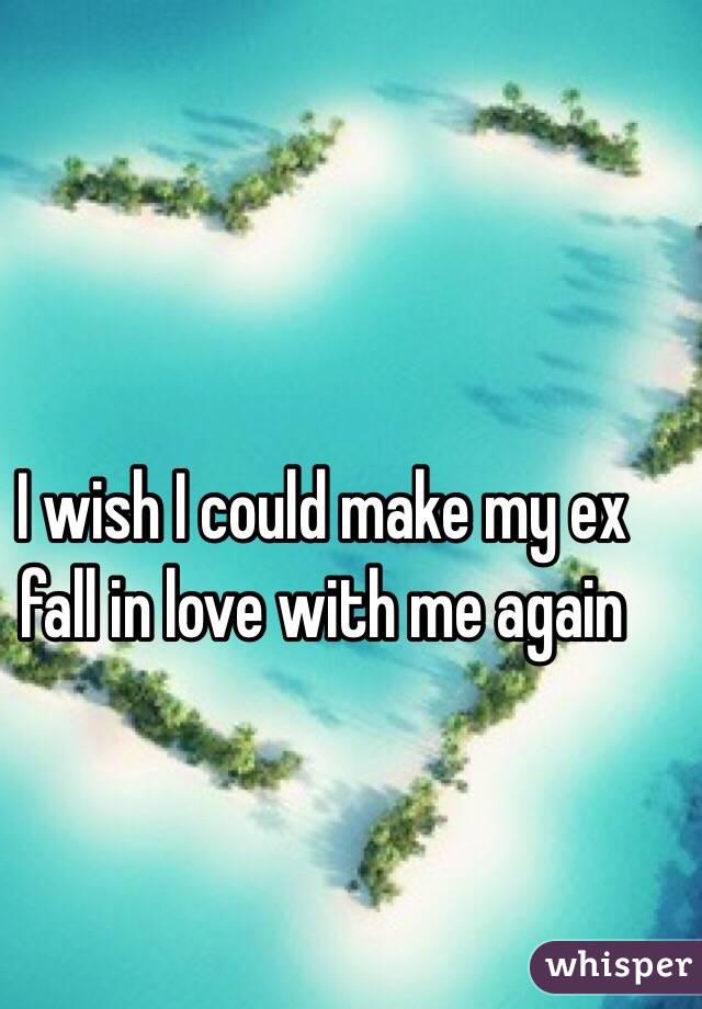  I wish I could make my ex fall in love with me again