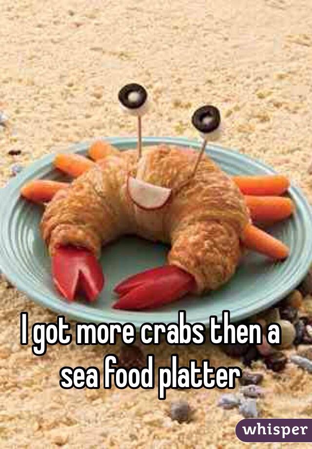 I got more crabs then a sea food platter