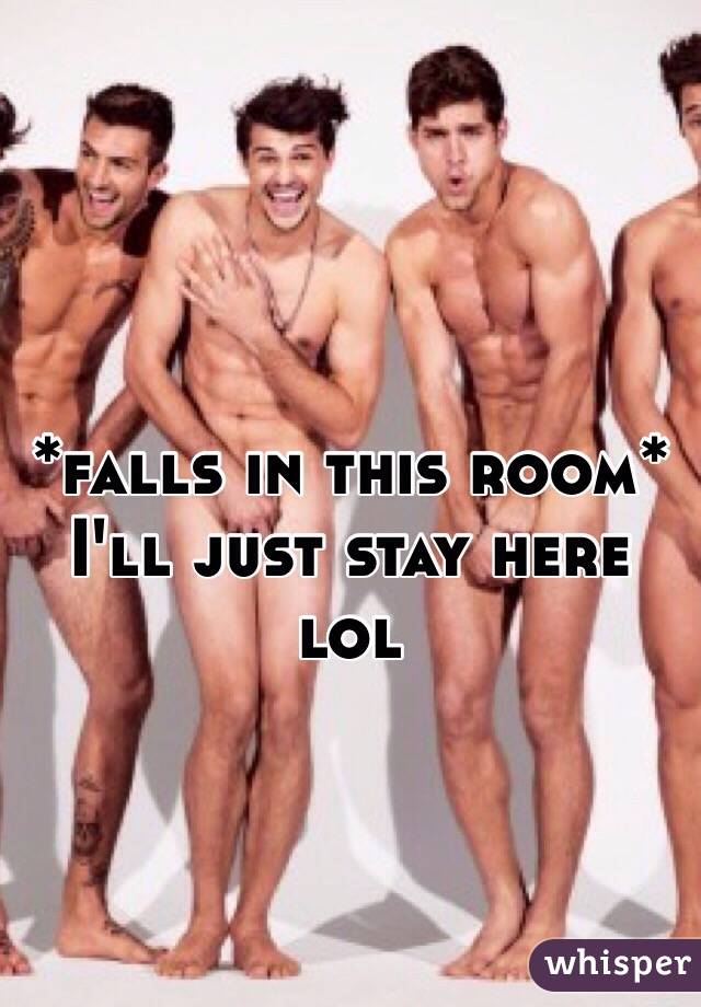 *falls in this room* I'll just stay here lol