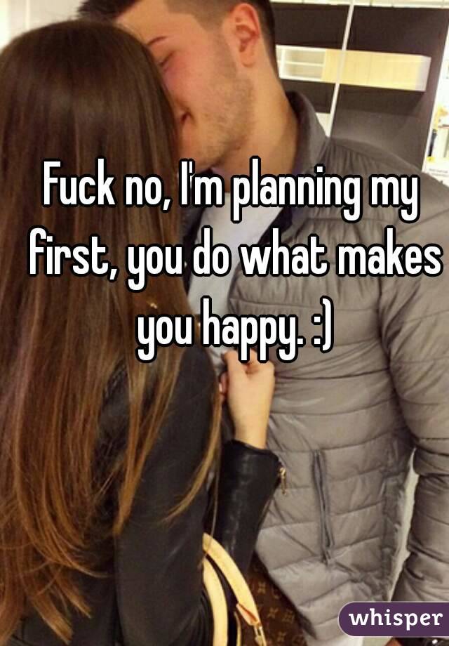 Fuck no, I'm planning my first, you do what makes you happy. :)