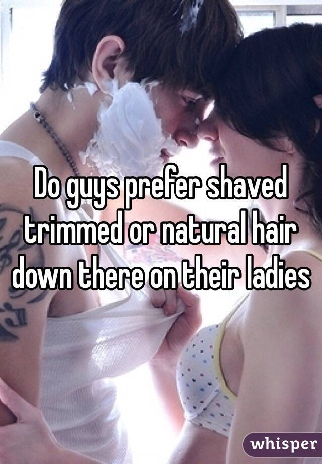 Do Men Prefer Shaved Or Hairy 24