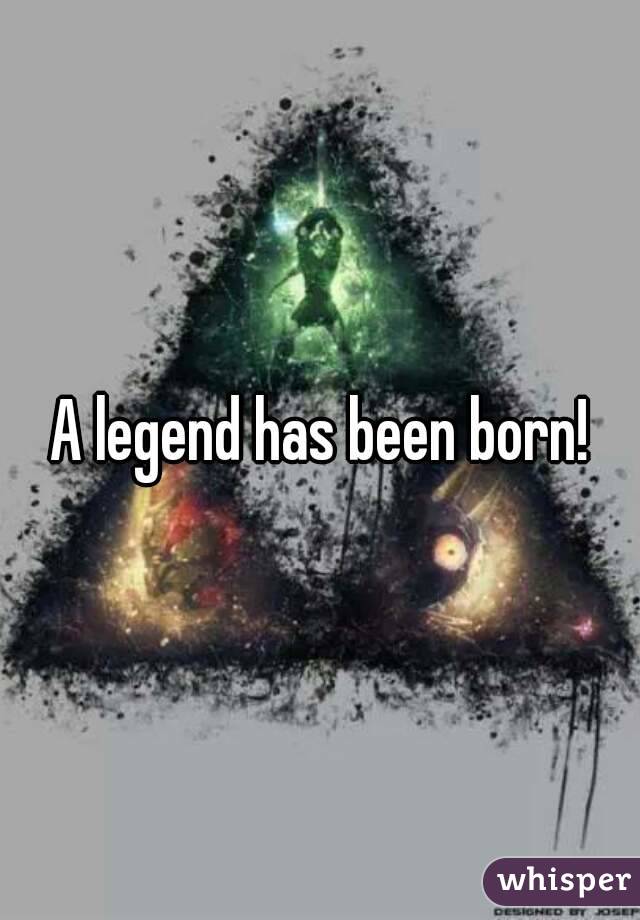 A legend has been born!