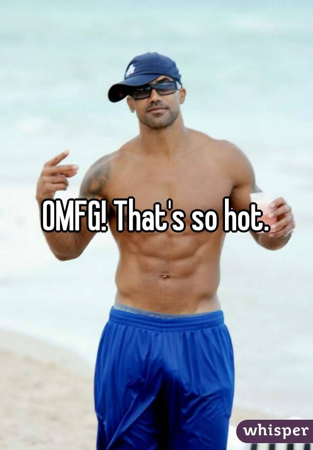 OMFG! That's so hot.