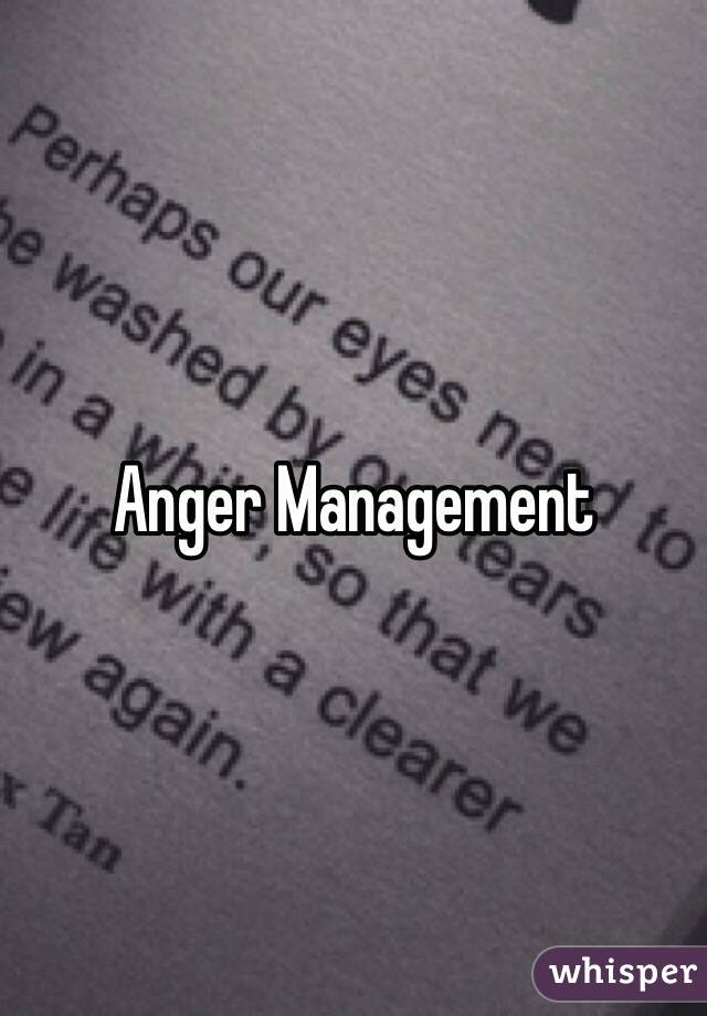 Anger Management 