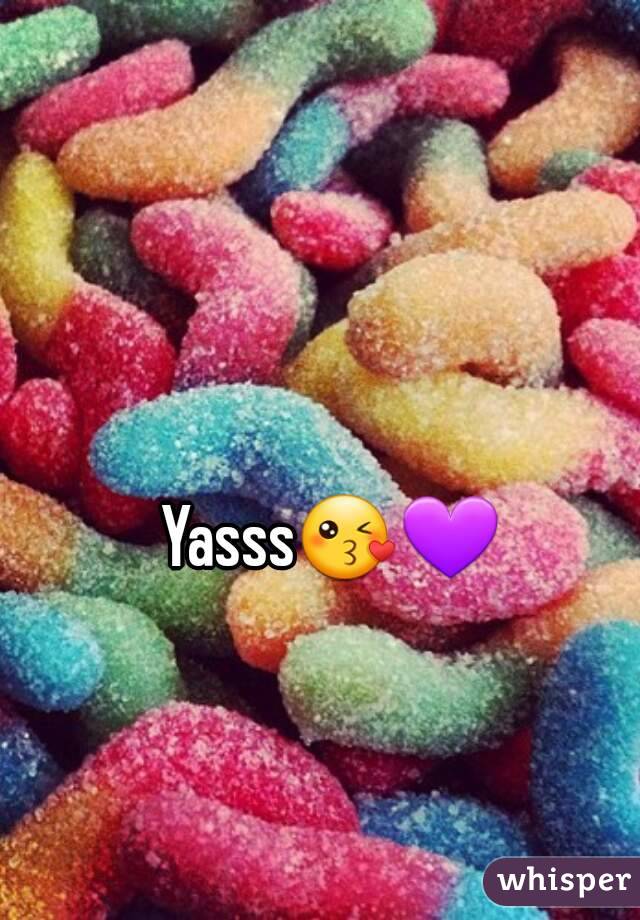 Yasss😘💜  