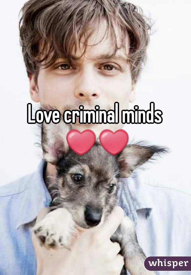 Love criminal minds ❤❤