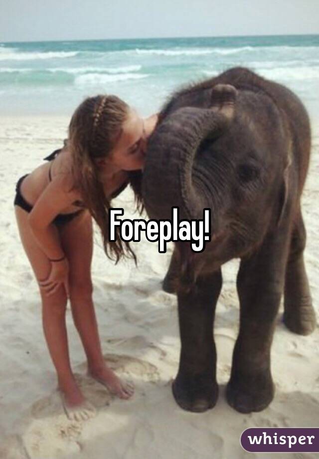 Foreplay! 