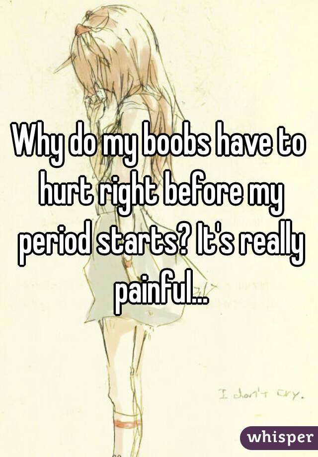 Why do periods hurt?