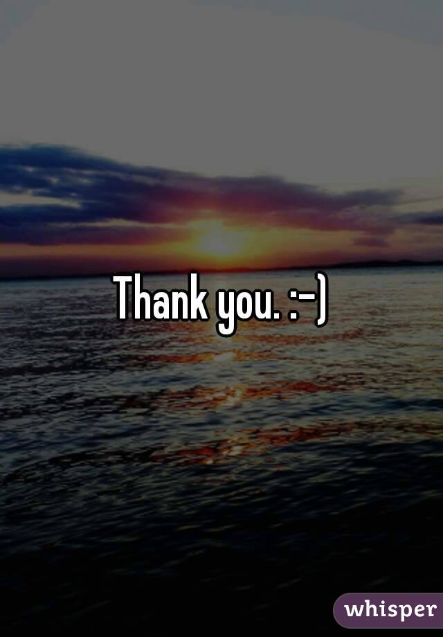 Thank you. :-)