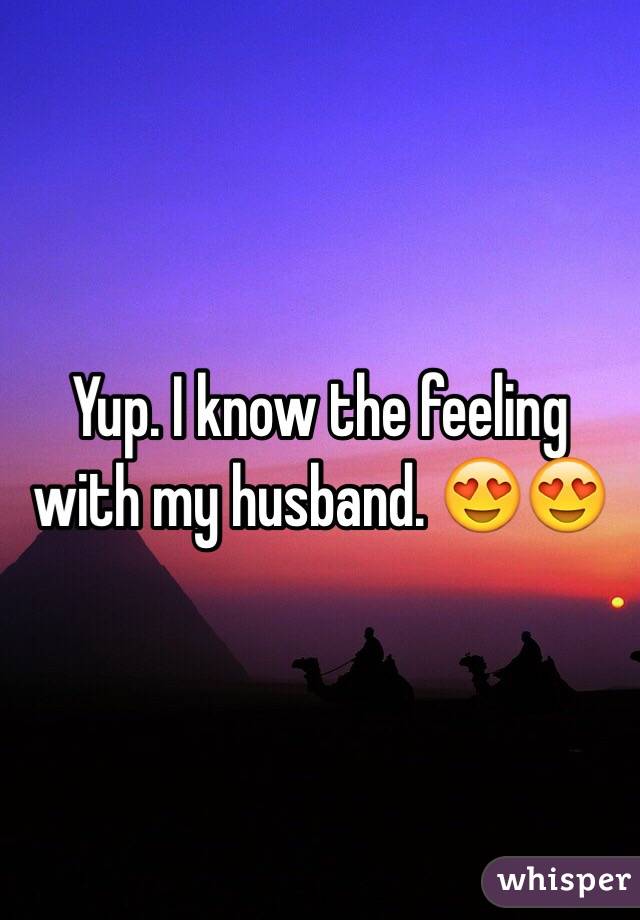 Yup. I know the feeling with my husband. 😍😍