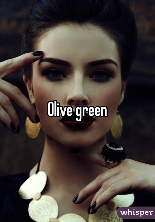 Olive green