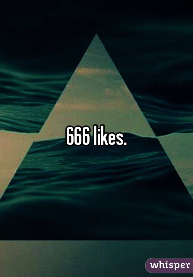 666 likes.