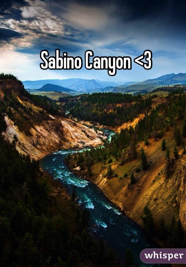 Sabino Canyon <3