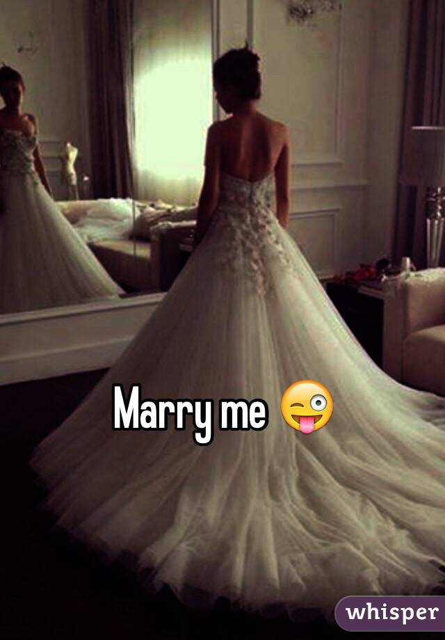 Marry me 😜