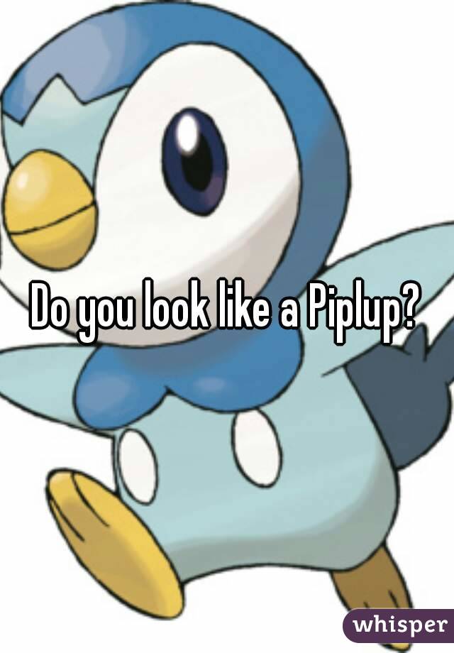 Do you look like a Piplup?
