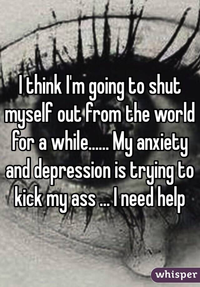 I need help with anxiety and depression