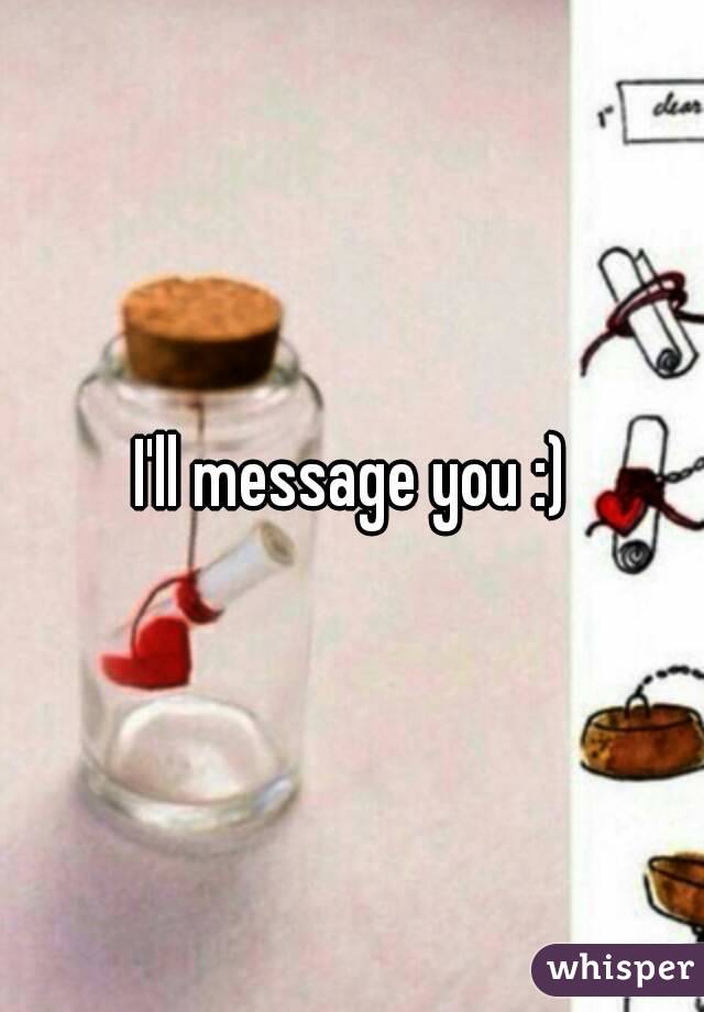 I'll message you :)