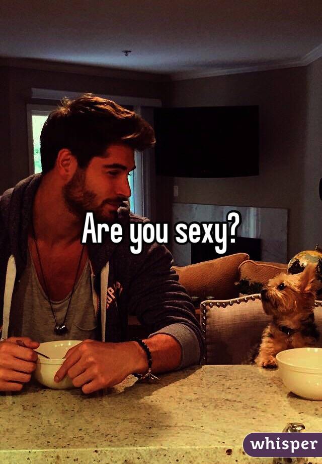 Are you sexy?