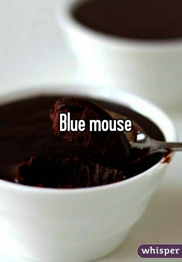 Blue mouse