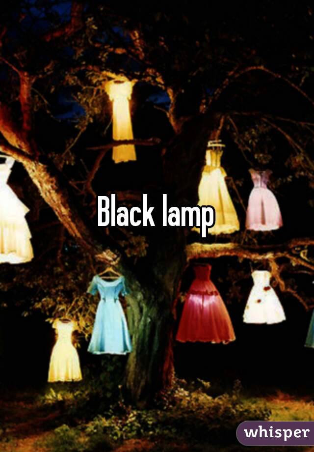 Black lamp