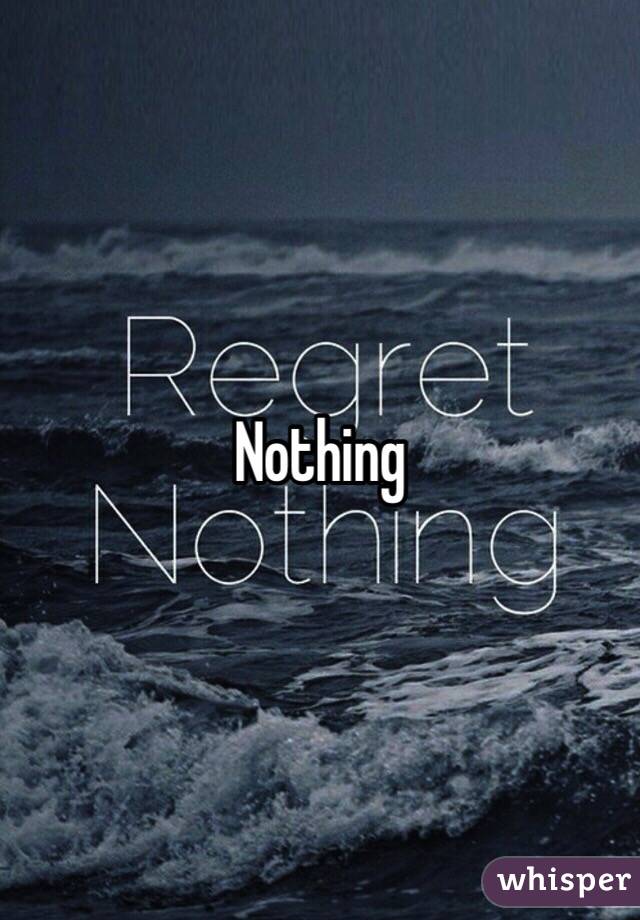 Nothing 