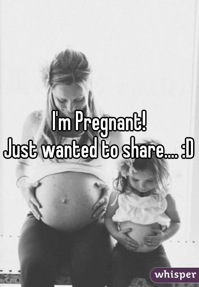 I'm Pregnant!
Just wanted to share.... :D